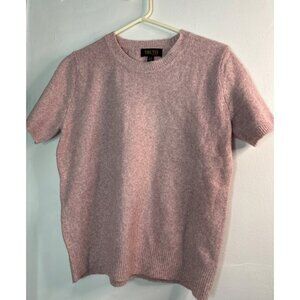 Truth by Republic Women’s Soft Knit Sweater Shirt Pink Short Sleeve Top Size L